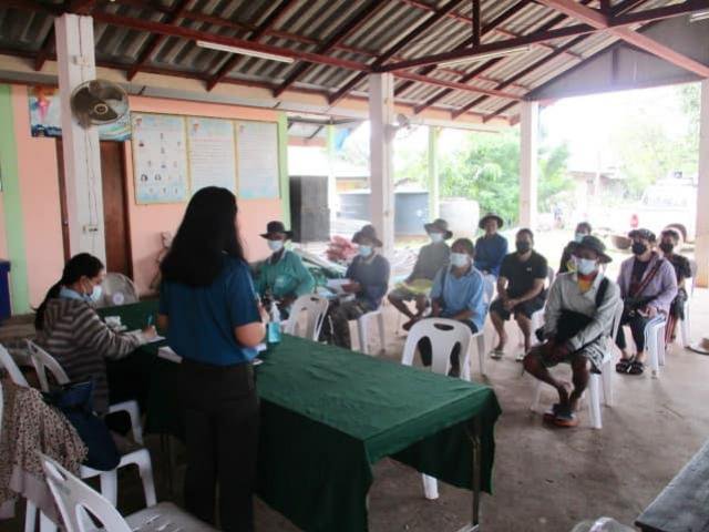 งานจัดเก็บรายได้ กองคลัง สำรวจที่ดินและสิ่งปลูกสร้างเพื่อปรับปรุงข้อมูลฯเพื่อจัดเก็บภาษีประจำปี 2565