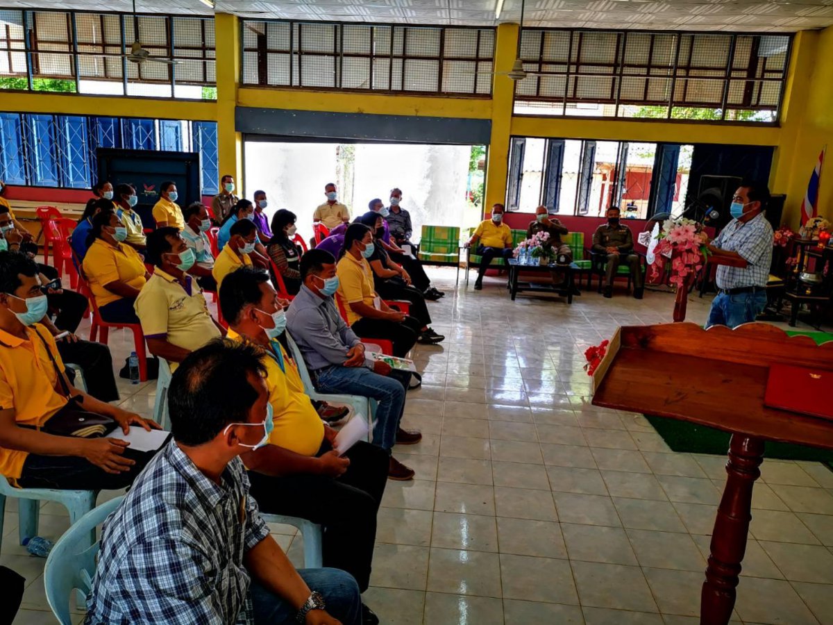 ร่วมโครงการสร้างเครือข่ายการมีส่วนร่วมของประชาชนในการป้องกันอาชญากรรมระดับตำบล(สภ.อุดมทรัพย์ผู้จัด)