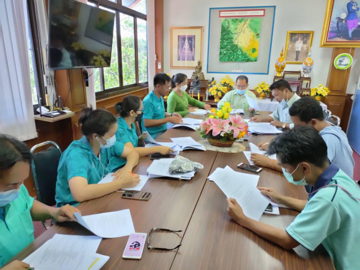 ประชุมหัวหน้าส่วนเรื่องการจัดทำข้อบัญญัติงบประมาณปีงบประมาณ2564(ตามรูปแบบใหม่)