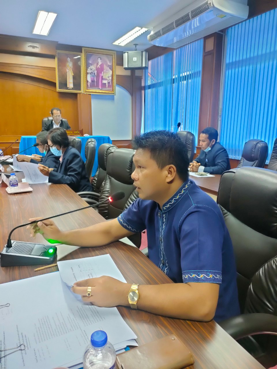 ประชุมสภา อบต.อุดมทรัพย์  ประจำเดือน กันยายน พ.ศ.2565