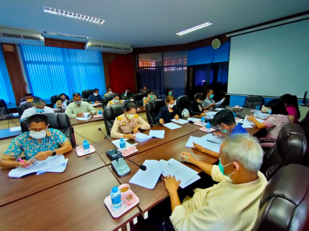 ประชุมคณะกรรมการบริหารกองทุนหลักประกันสุขภาพ อบต.อุดมทรัพย์ พิจารณาโครงการใหม่และอนุมัติงบประมาณโครงการฯ 