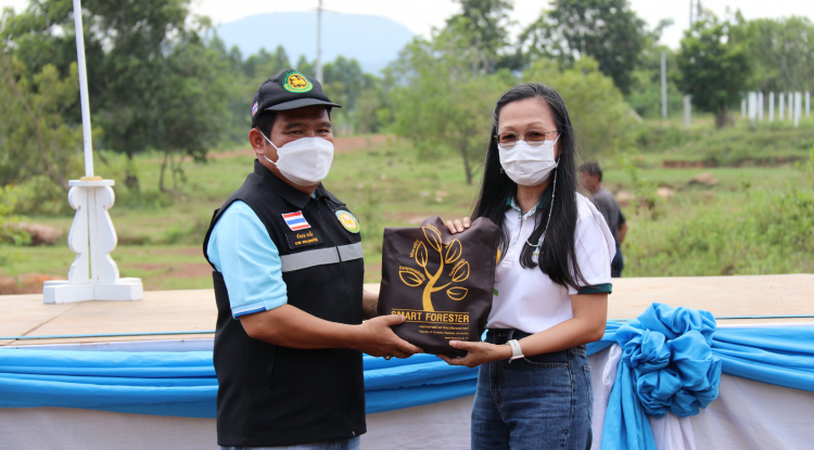 ประธานเปิดและร่วมกิจกรรมโครงการพัฒนาป่าสาธิตเฉลิมพระเกียรติ 12 สิงหา มหาราชินี