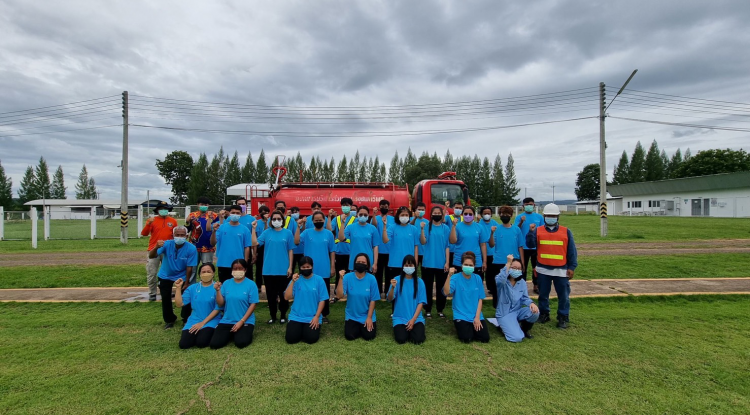 ร่วมซ้อมอพยพหนีไฟ ประจำปี 2565 ณ บริษัทคาร์กิลล์มีทส์(ไทยแลนด์)จำกัด