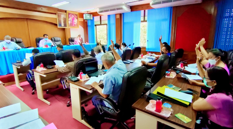 กองทุนหลักประกันสุขภาพ (สปสช.) ประชุมคณะกรรมการบริหารกองทุนหลักประกันสุขภาพ อบต.อุดมทรัพย์ 