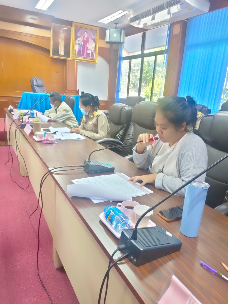ประชุมสภาองค์การบริหารส่วนตำบลอุดมทรัพย์ สมัยสามัญ สมัยที่ 4 ครั้งที่ 1 ประจำปี 2565
