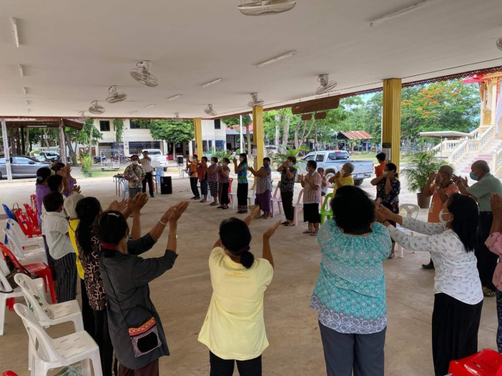 โครงการพัฒนาระบบการดูแลผู้สูงอายุและพัฒนาคุณภาพชีวิต โรงเรียนผู้สูงอายุอุดมทรัพย์บุญวัฒน์ องค์การบริหารส่วนตำบลอุดมทรัพย์ 