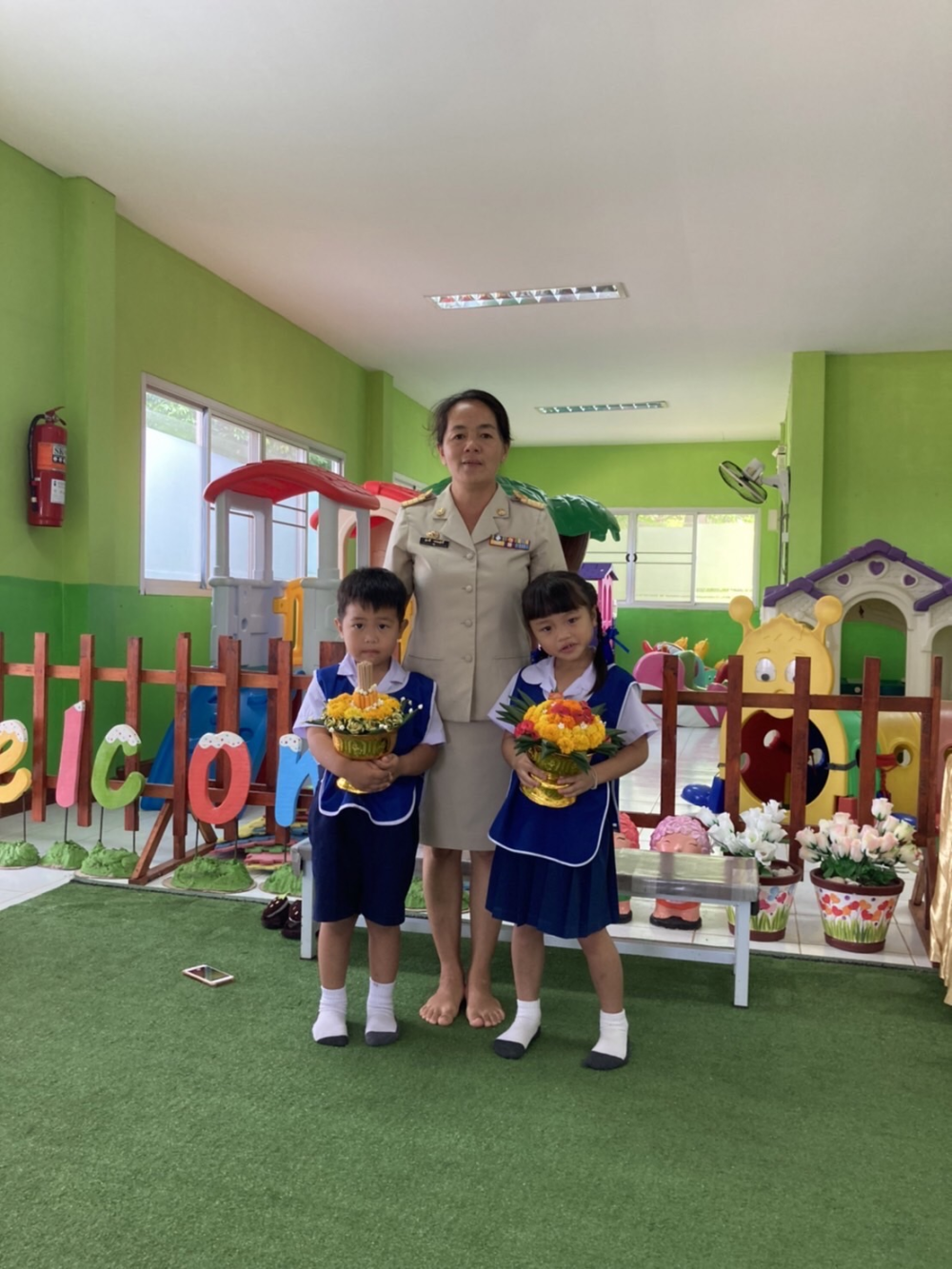 จัดกิจกรรมวันไหว้ครู ประจำปีการศึกษา พ.ศ. 2565 ศูนย์พัฒนาเด็กเล็ก ทั้ง 4 แห่ง
