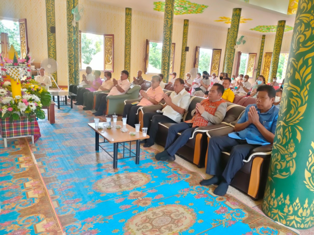 โครงการสืบสานประเพณีแห่เทียนเข้าพรรษาและถวายเทียนพรรษาประจำปี2565 ณ วัดป่าโพธิภาวัน (โนนค่าง) 
