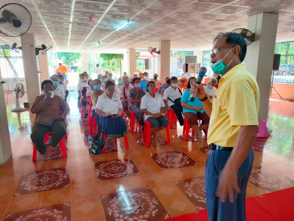 โครงการพัฒนาระบบการดูแลผู้สูงอายุและพัฒนาคุณภาพชีวิต โรงเรียนผู้สูงอายุอุดมทรัพย์บุญวัฒน์
