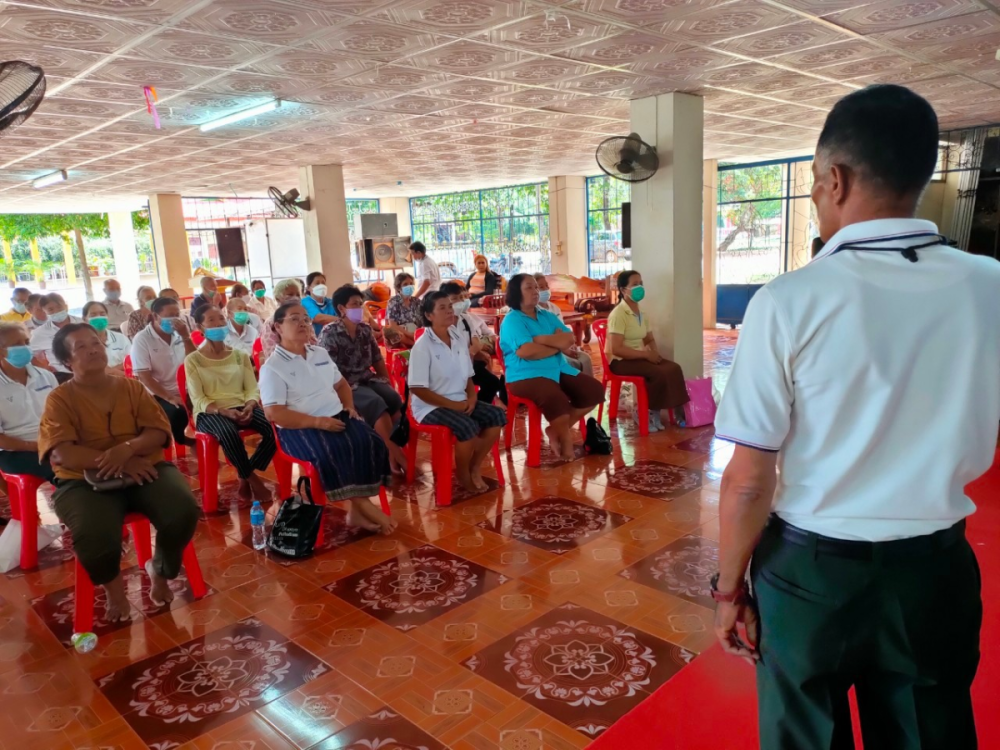โครงการพัฒนาระบบการดูแลผู้สูงอายุและพัฒนาคุณภาพชีวิต โรงเรียนผู้สูงอายุอุดมทรัพย์บุญวัฒน์