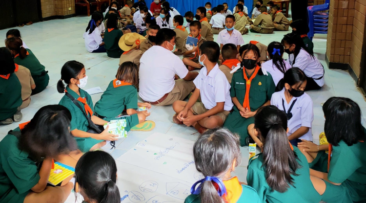 โครงการอบรมส่งเสริมความฉลาดทางอารมณ์ให้กับเด็กและเยาวชนตำบลอุดมทรัพย์ รุ่นที่ 1 และ รุ่นที่ 2 ระหว่างวันที่ 21 และ 22 กรกฎาคม 2565 