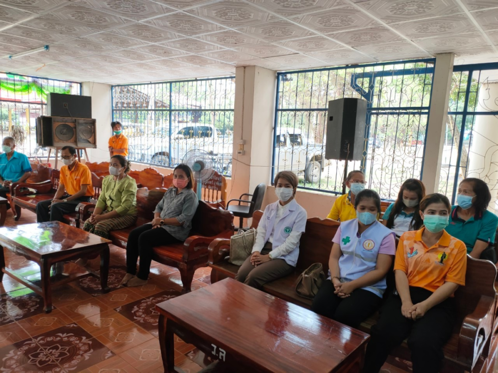 เปิดโครงการอบรมพัฒนาระบบการดูแลผู้สูงอายุและพัฒนาคุณภาพชีวิต โรงเรียนผู้สูงอายุอุดมทรัพย์บุญวัฒน์ ณ วัดศิริมังคลาราม (วัดโนนเหลื่อม) ตำบลอุดมทรัพย์ อำเภอวังน้ำเขียว จังหวัดนครราชสีมา