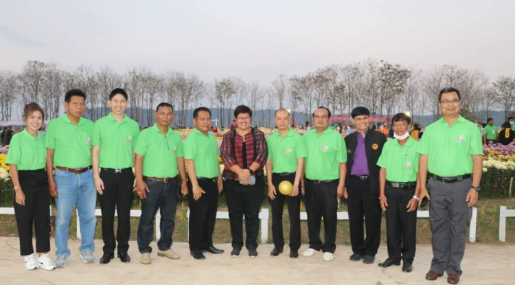 ร่วมเปิดงาน เบญจมาศบานในม่านหมอก ครั้งที่ 21 ประจำปี 2566