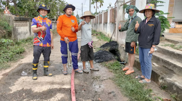  แก้ไขปัญหาท่อระบายน้ำอุดตัน หมู่ที่ 17 (ตามคำร้องทุกข์ทั่วไป)