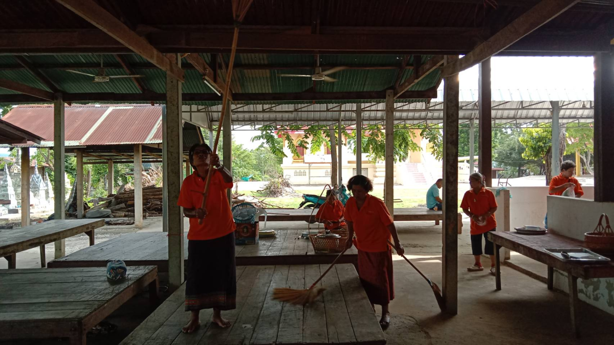 โครงการวัด ประชา รัฐ สร้างสุข ระยะ 5 ปี (พ.ศ.2566-2570) กิจกรรมรวมพลังสัปปายะสู่วัดด้วยวิธี 5 ส "Big Cleaning Day"