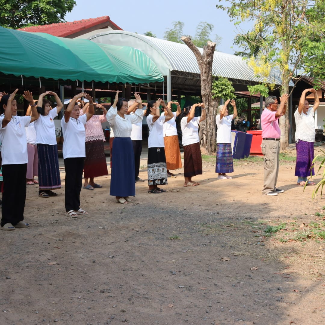 วันที่ 4 เมษายน 2567 กิจกรรมโรงเรียนผู้สูงอายุอุดมทรัพย์บุญวัฒน์ โครงการพัฒนาระบบการดูแลผู้สูงอายุและพัฒนาคุณภาพชีวิต ประจำปีงบประมาณ พ.ศ.2567