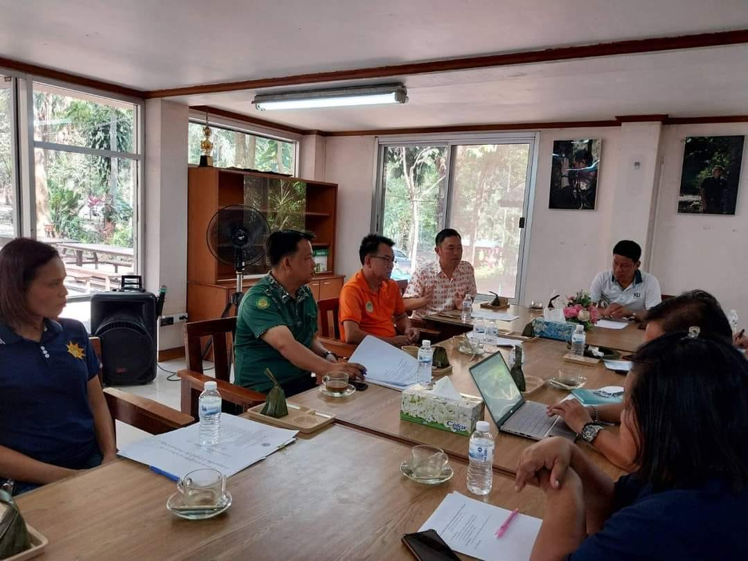 ร่วมประชุมคณะกรรมการที่ปรึกษาสถานีวิจัยและฝึกนิสิตวนศาสตร์วังน้ำเขียว