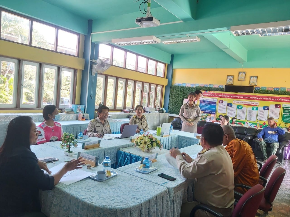 ร่วมประชุมคณะกรรมการสถานศึกษาขั้นพื้นฐาน โรงเรียนบ้านหนองโสมง