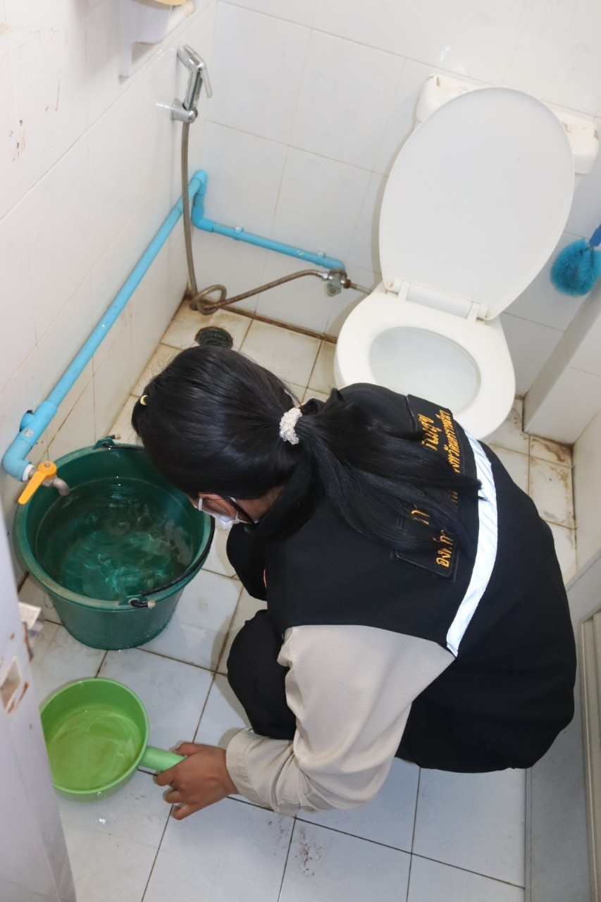 รับการตรวจประเมินตามโครงการโคราชเมืองสะอาดปลอดลูกน้ำยุงลาย ปี พ.ศ.2567 โดยคณะกรรมการควบคุมโรคติดต่อจังหวัดนครราชสีมา