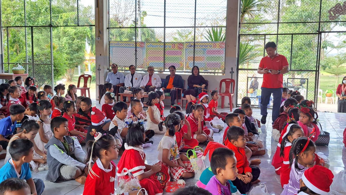 ร่วมกิจกรรมวันส่งท้ายปีเก่าต้อนรับปีใหม่ ณ โรงเรียนบ้านโนนเหลื่อม