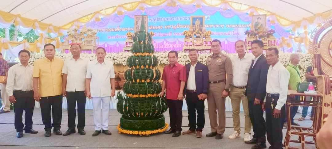 ร่วมพิธีในโครงการอุปสมบทหมู่ถวายพระราชกุศล แด่พระบาทสมเด็จพระบรมชนกาธิเบศร มหาภูมิพลอดุลยเดชมหาราช บรมนาถบพิตร อำเภอวังน้ำเขียว ครั้งที่ 19