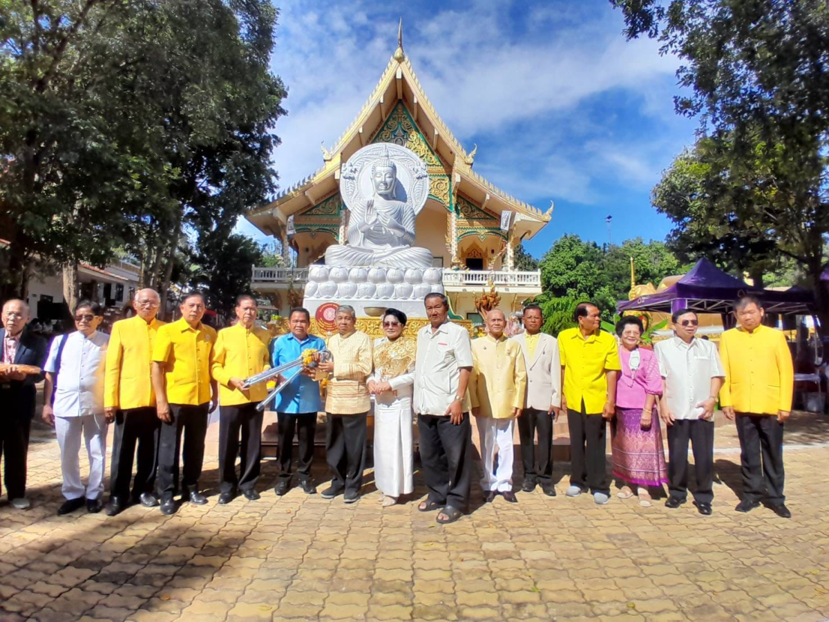 ร่วมงานบุญทอดกฐิน ณ วัดป่าโพธิภาวัน (วัดโนนค่าง) และวัดวังน้ำเขียว ต.อุดมทรัพย์ อ.วังน้ำเขียว จ.นครราชสีมา