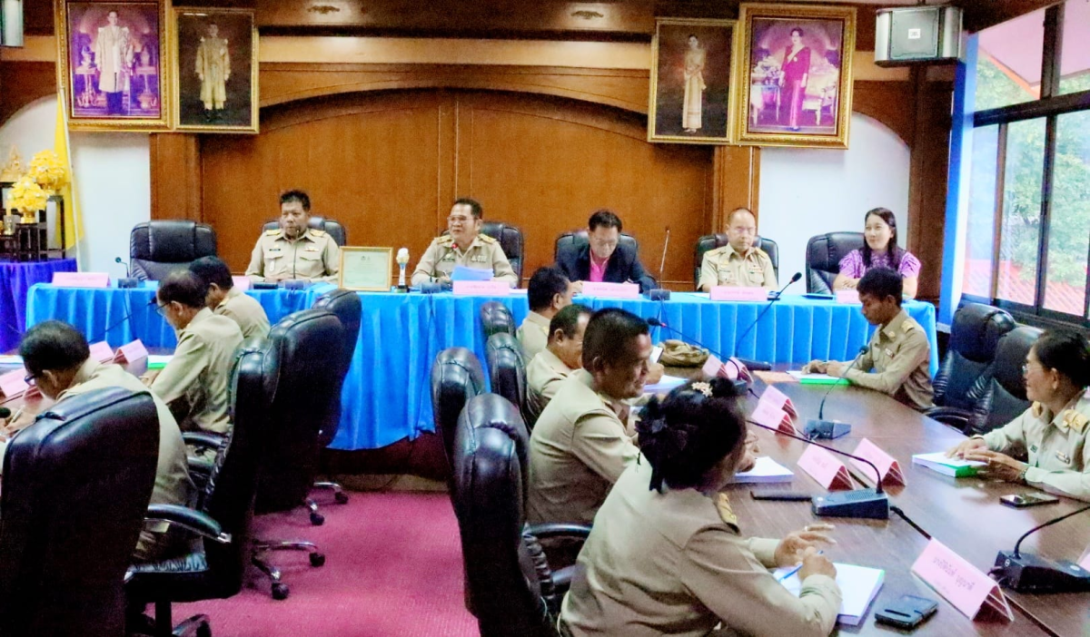 การประชุมสภาองค์การบริหารส่วนตำบลอุดมทรัพย์ ประจำเดือนตุลาคม พ.ศ.2566