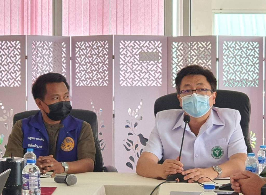 ร่วมต้อนรับคณะกรรมการตรวจประเมินโครงการโคราช เมืองสะอาด ปลอดลูกน้ำยุงลาย ประจำปี 2566