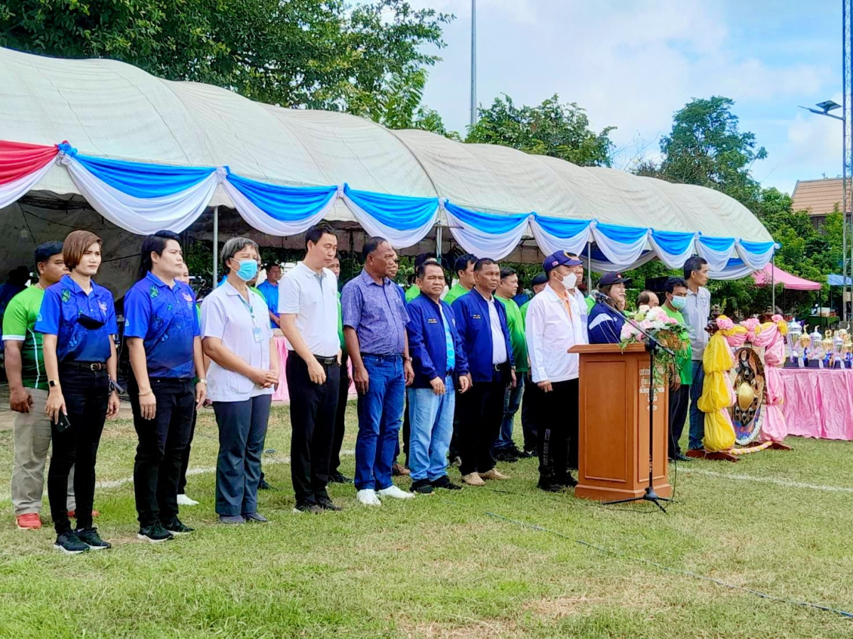  ร่วมพิธีเปิดโครงการแข่งขันกีฬาเยาวชน และประชาชนทั่วไป ตำบลวังน้ำเขียว วังน้ำเขียวเกมส์ ครั้งที่ 26 ประจำปี 2566