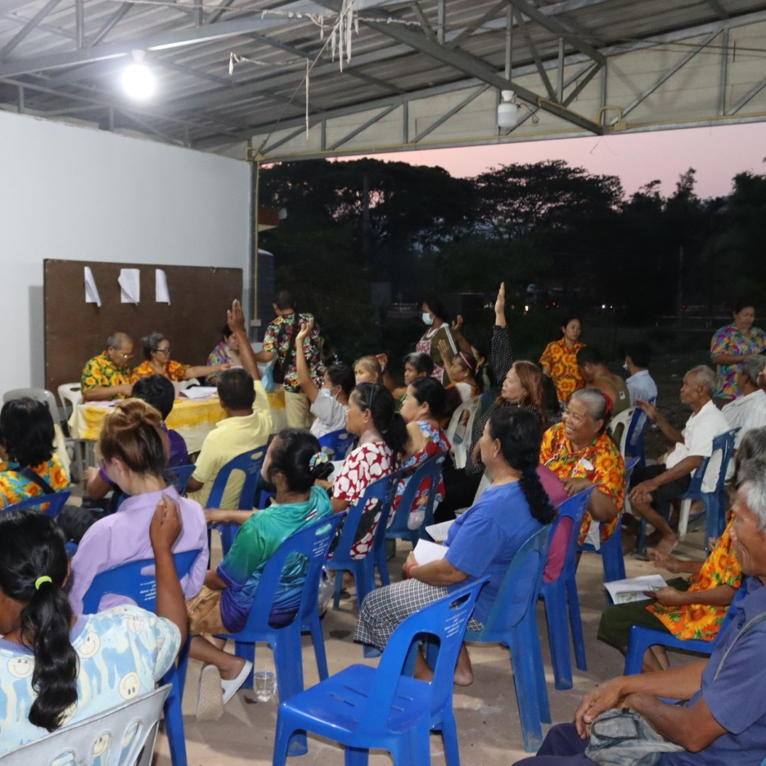 โครงการเวทีประชาคม อบต.อุดมทรัพย์ ประจำปีงบประมาณ พ.ศ.2567  หมู่บ้านห้วยน้ำเค็ม หมู่ที่ 11 