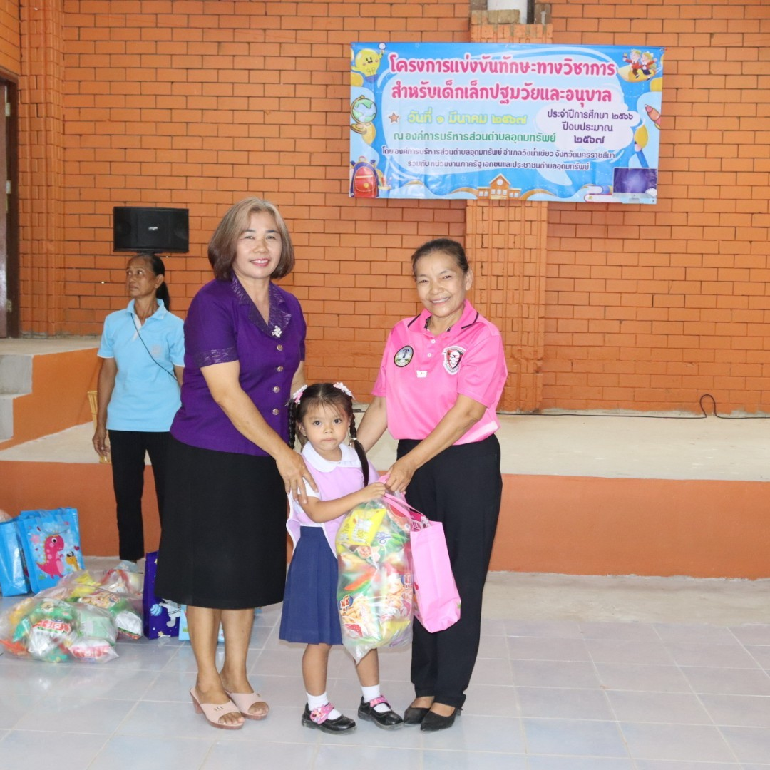 โครงการแข่งขันทักษะทางวิชาการสำหรับเด็กเล็กปฐมวัยและอนุบาล ประจำปีการศึกษา 2566 ปีงบประมาณ 2567 โดย ศูนย์พัฒนาเด็กเล็กในสังกัด