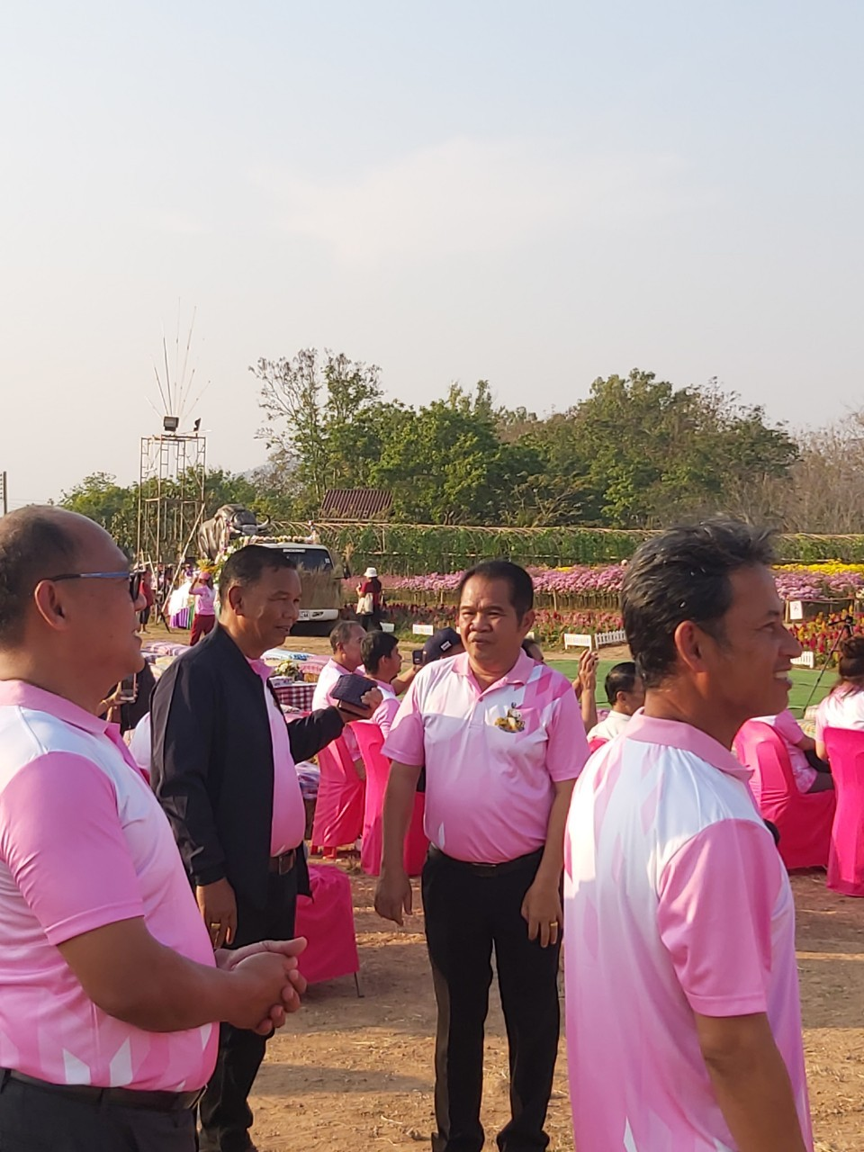 ร่วมในพิธีเปิดงานเบญจมาศบานในม่านหมอก ครั้งที่ 22 ประจำปี พ.ศ. 2567