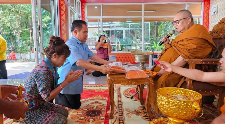 ร่วมงานบุญทอดกฐินภายในพื้นที่ตำบลอุดมทรัพย์  อำเภอวังน้ำเขียว จังหวัดนครราชสีมา