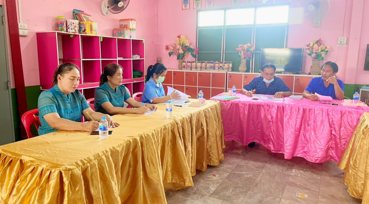 ร่วมประชุมคณะกรรมการศูนย์พัฒนาเด็กล็กบ้านโนนเหลื่อม ประจำปีการศึกษา 2566 ณ ศูนย์พัฒนาเด็กเล็กบ้านโนนเหลื่อม