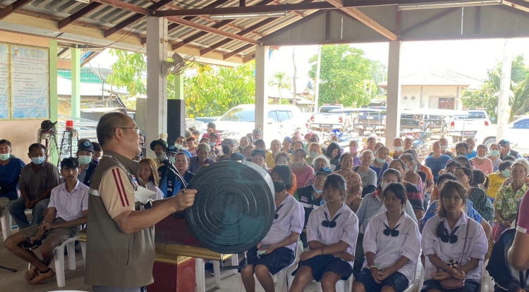 รณรงค์ติดตามโครงการจัดทำถังขยะเปียกครัวเรือน ในชุมชน ประจำปีงบประมาณ 2566 ณ บ้านโนนงิ้ว หมู่ที่ 3 
