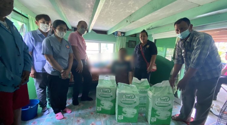 โครงการสนับสนุนผ้าอ้อมและแผ่นรองซับการขับถ่ายสำหรับผู้มีภาวะพึ่งพิงตำบลอุดมทรัพย์ #2