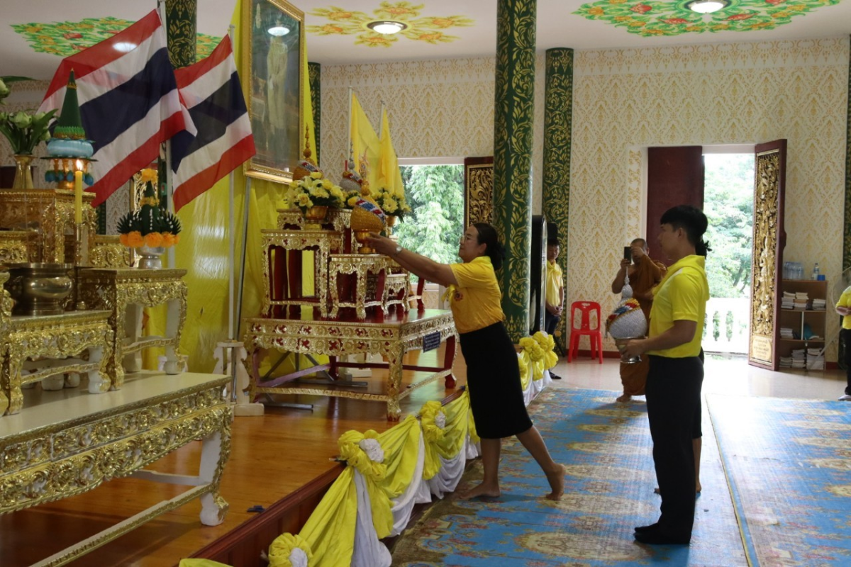 โครงการวัด ประชา รัฐ สร้างสุข ระยะ 5 ปี (พ.ศ. 2566 - 2570) ตำบลอุดมทรัพย์ อำเภอวังน้ำเขียว จังหวัดนครราชสีมา กิจกรรม "รวมพลังสัปปายะสู่วัดด้วยวิธี ๕ส" (Big Cleaning Day) เพื่อเฉลิมพระเกียรติและถวายเป็นพระราชกุศลฯ พระบาทสมเด็จพระเจ้าอยู่หัว เนื่องในโอกาสมหามงคลวันเฉลิมพระชนมพรรษา 6 รอบ 28 กรกฎาคม 2567