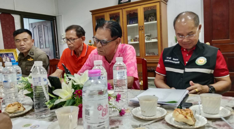 ร่วมการประชุมคณะกรรมการตรวจสอบและติดตามการบริหารงานสถานีตำรวจภูธรอุดมทรัพย์ (กต.ตร.สภ.อุดมทรัพย์) ณ สำนักแก่นเพชร(บ้านพักนายบุญญฤทธิ์ ปั่นกิ่ง นายกพุทธสมาคมอำเภอวังน้ำเขียว)