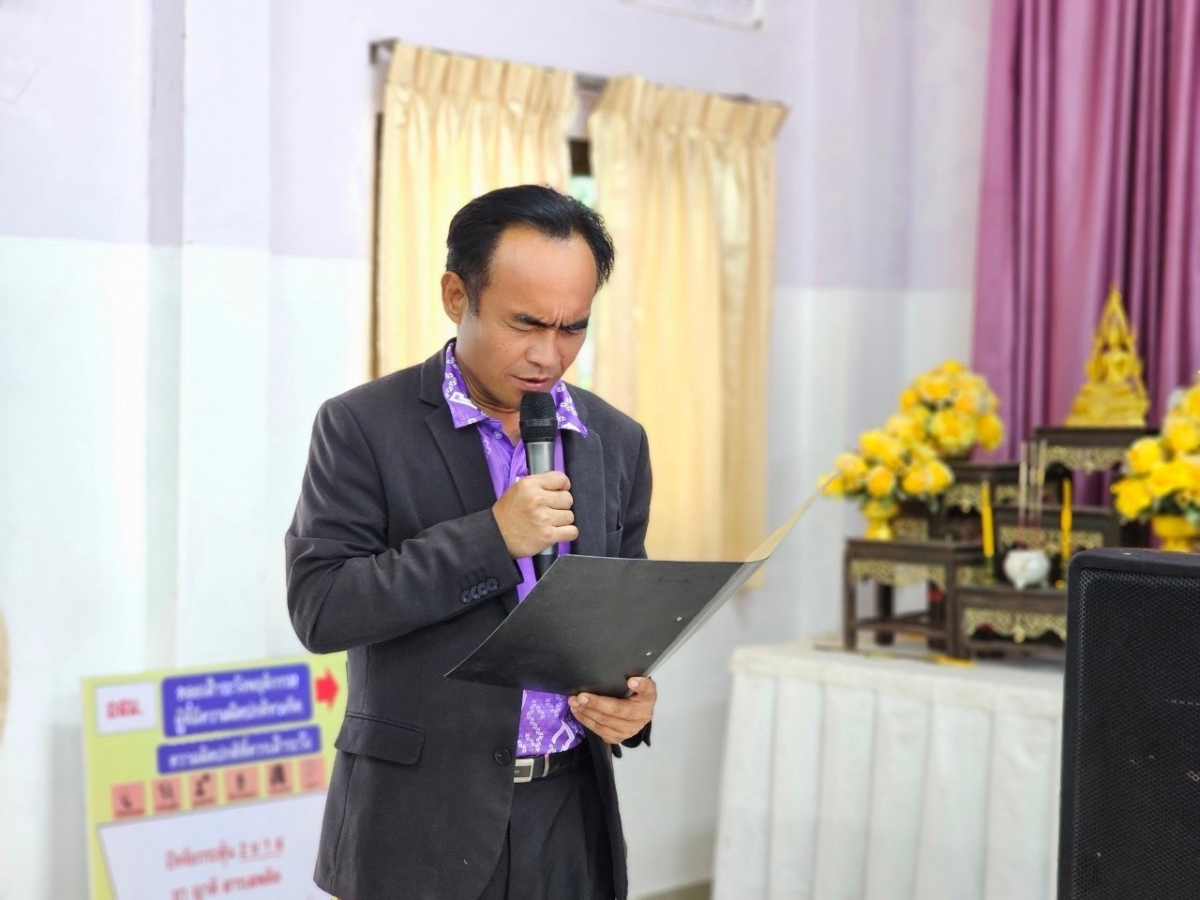 ประธานเปิดโครงการผู้นำเด็กและเยาวชนรุ่นใหม่ห่างไกลยาเสพติด บุหรี่และแอลกอฮอล์ ประจำปีงบประมาณ 2567 ณ โรงเรียนบ้านโนนเหลื่อม