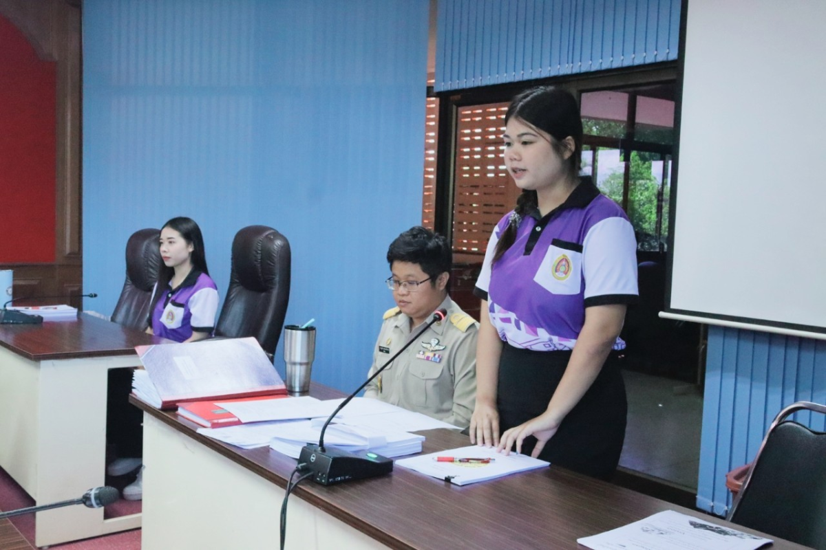การประชุมสมาชิกสภาองค์การบริหารส่วนตำบลอุดมทรัพย์ สมัยสามัญ สมัยที่ 3 ครั้งที่ 1/2567