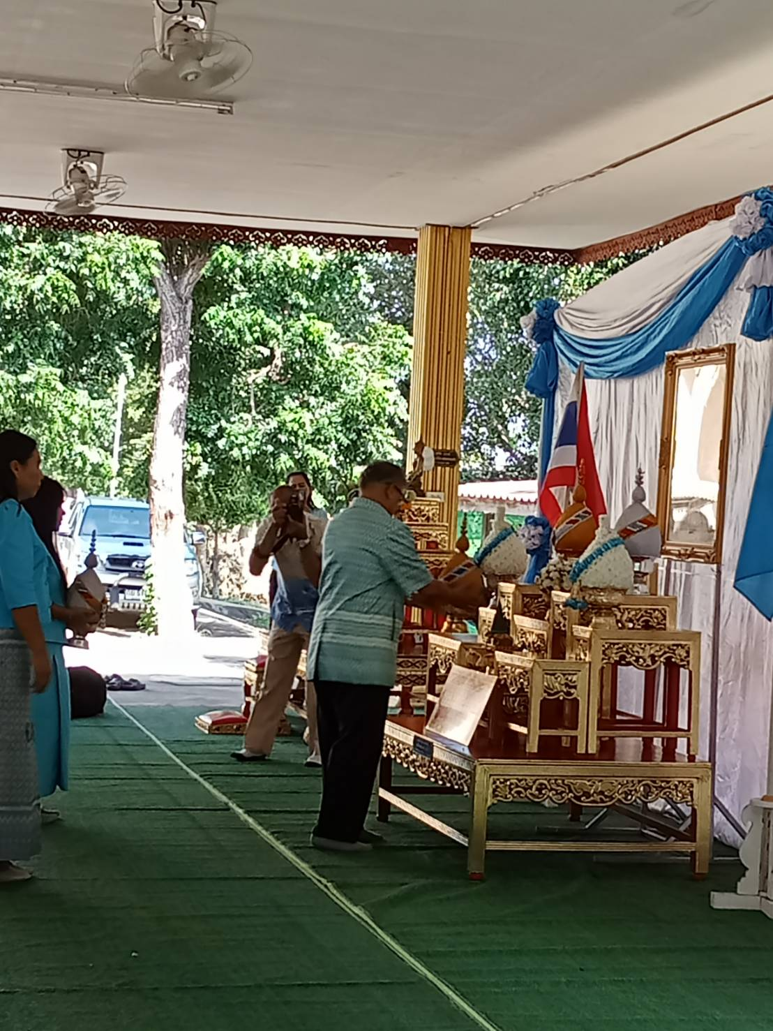 การปฏิบัติการเพื่อขับเคลื่อนโครงการวัด ประชา รัฐ สร้างสุข ระยะ 5 ปี กิจกรรม รวมพลังสัปปายะสู่วัด ด้วยวิธี 5 ส. (Big Cleaning Day)