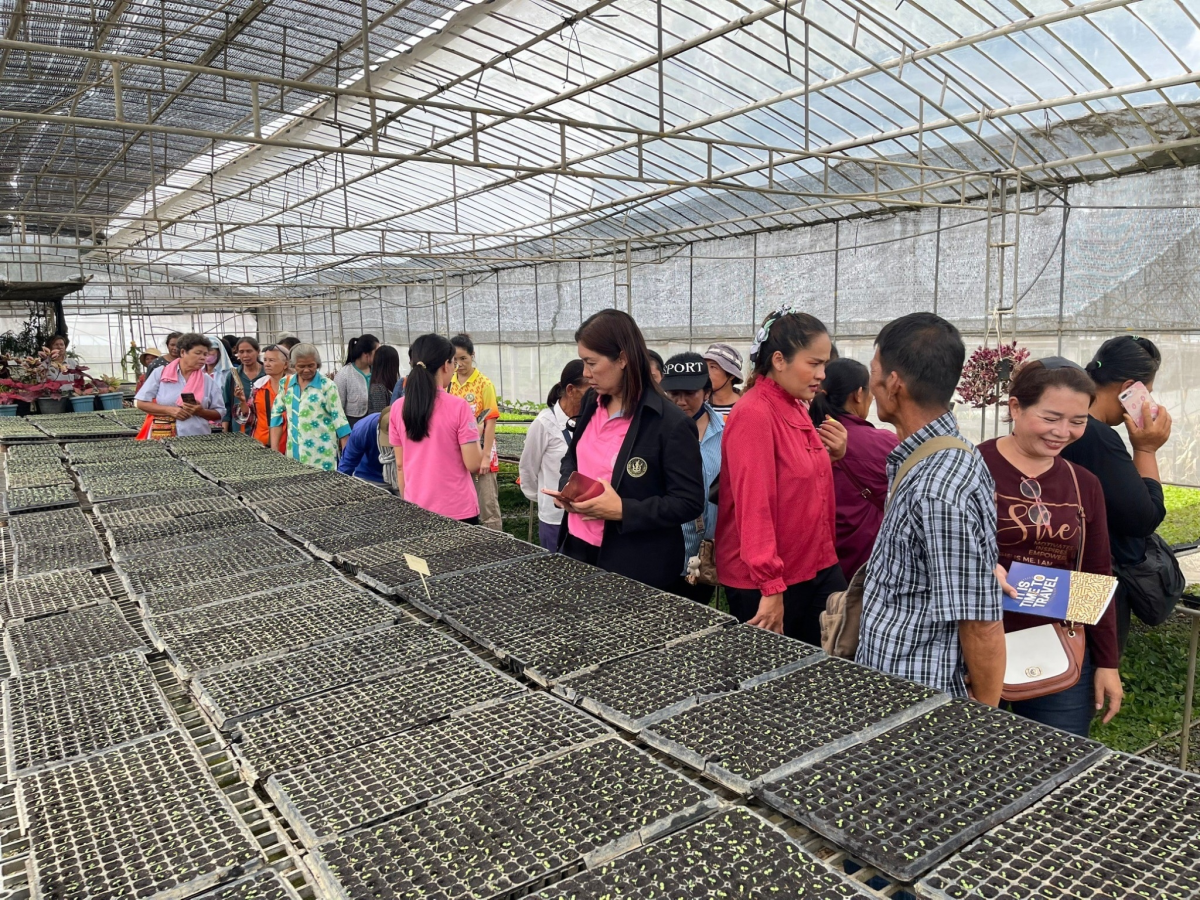 โครงการฝึกอบรมและศึกษาดูงานด้านการทำเกษตรอินทรีย์ ประจำปีงบประมาณ พ.ศ. 2567