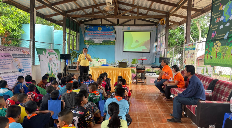 ประธานเปิดและร่วมกิจกรรมในโครงการส่งเสริม อนุรักษ์ ฟื้นฟูทรัพยากรธรรมชาติและสิ่งเเวดล้อม แหล่งท่องเที่ยว และปรับปรุงภูมิทัศน์ในพื้นที่ตำบลอุดมทรัพย์ ประจำปีงบประมาณ พ.ศ.2567 ณ โรงเรียนบ้านซับเต่า