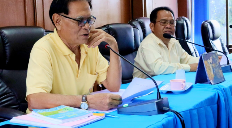 การประชุมแนวทางการจัดกีฬาตำบลอุดมทรัพย์ ครั้งที่ 41 ปี 2567 คณะผู้บริหารสถานศึกษา (สพป.) 