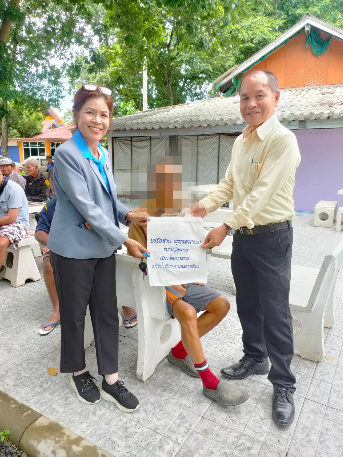 ร่วมโครงการพัฒนาศักยภาพคนพิการ โดยภาคีเครือข่าย