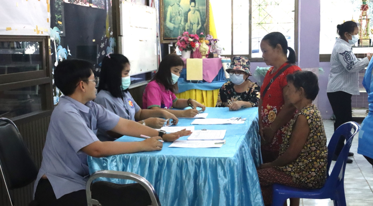 โครงการพัฒนาศักยภาพคนพิการโดยภาคีเครือข่าย ผู้พิการที่อยู่ในรอบเก็บตกประเมินความพิการ