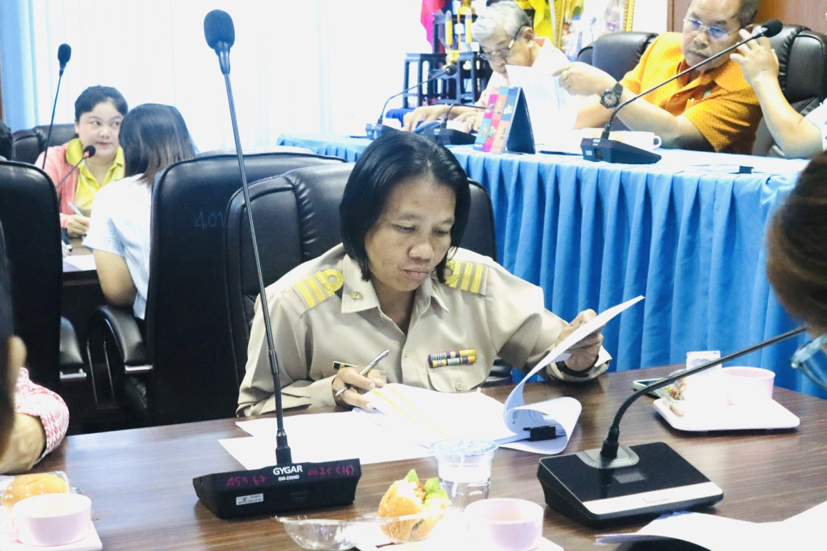ประชุมพิจารณาโครงการและอนุมัติงบประมาณโครงการประจำปีงบประมาณ พ.ศ.2568