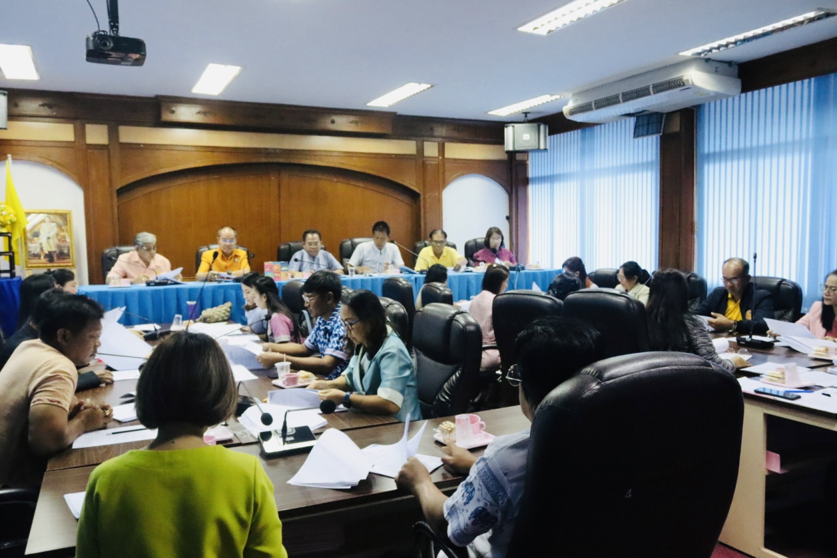 ประชุมพิจารณาโครงการและอนุมัติงบประมาณโครงการประจำปีงบประมาณ พ.ศ.2568