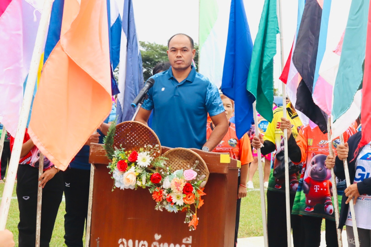 ร่วมเป็นเกียรติในพิธีเปิดโครงการแข่งขันกีฬาต้านภัยยาเสพติด ประจำปีงบประมาณ พ.ศ.2568