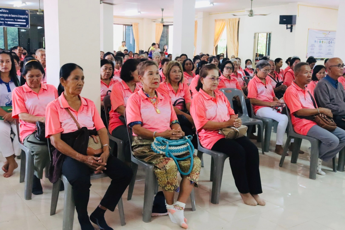 โรงเรียนผู้สูงอายุ อุดมทรัพย์ ต้อนรับคณะศึกษาดูงาน อบต.ทับใต้ จ.ประจวบคีรีขันธ์